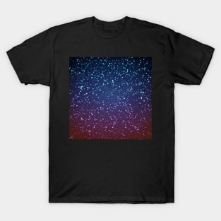 Subtle Blue Starscape T-Shirt